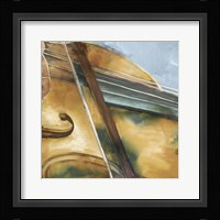 Musical Violin Framed Print