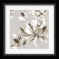 Botanical Gray I Framed Print