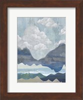Cloudy Mountains I Fine Art Print
