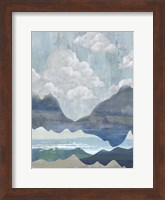 Cloudy Mountains I Fine Art Print