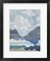 Cloudy Mountains I Fine Art Print