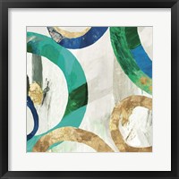 Green Rings I Fine Art Print