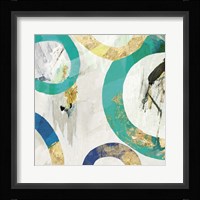 Green Rings II Framed Print