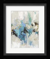 Blue Silver I Framed Print