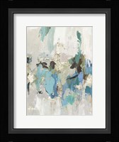 Blue Silver II Framed Print