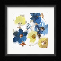 Glitchy Floral II Framed Print
