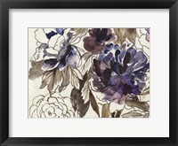 Plum Floral III Framed Print