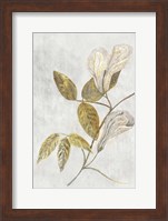 Botanical Gold on White III Fine Art Print