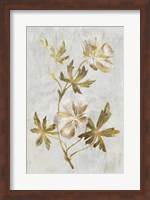 Botanical Gold on White IV Fine Art Print