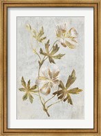 Botanical Gold on White IV Fine Art Print