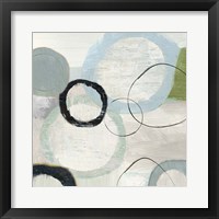 Blue Circles I Fine Art Print