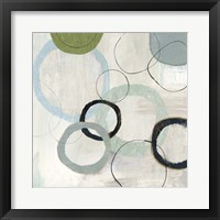 Blue Circles II Fine Art Print