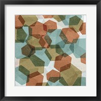 Hexagons I Framed Print