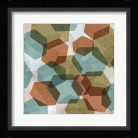 Hexagons II Framed Print