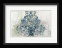 Blue Chandelier Fine Art Print