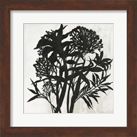Black Foliage Fine Art Print