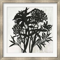 Black Foliage Fine Art Print