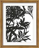 Monochrome Foliage I Fine Art Print