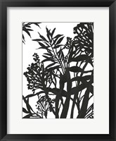 Monochrome Foliage II Fine Art Print