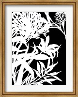 Monochrome Foliage III Fine Art Print