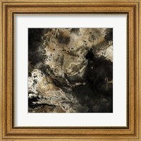 Gold Marbled Abstract II Fine Art Print