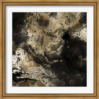 Gold Marbled Abstract II Fine Art Print