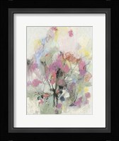 Pastel Floral I Framed Print