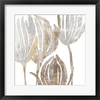 Marble Foliage III Framed Print