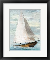 Quiet Boats II Framed Print