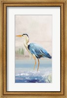 Heron on the Beach II Fine Art Print
