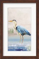 Heron on the Beach II Fine Art Print