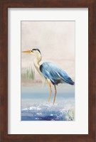 Heron on the Beach II Fine Art Print