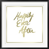 Happily Ever After Border Fine Art Print