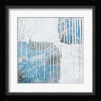 Blue Drips Fine Art Print