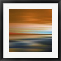 Blurred Landscape I Framed Print