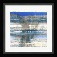 Blue Swim I Fine Art Print