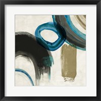 Blue Ring II Framed Print