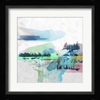 Palette Landcape II Framed Print