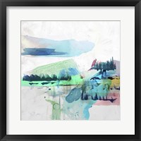 Palette Landcape II Framed Print