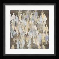 Silhouettes I Framed Print