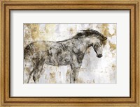 Equestrian Gold I Fine Art Print
