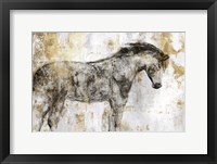 Equestrian Gold I Framed Print
