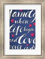 Family Love I Fine Art Print