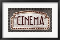 Cinema Framed Print