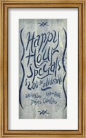 Happy Hour Blue Fine Art Print