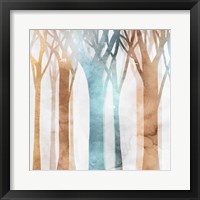 Dancing Trees II Framed Print