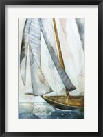 Sailboat Blues I Fine Art Print