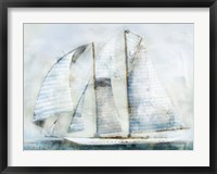 Sailboat Blues II Fine Art Print