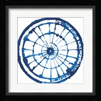 Indigo Dye III Framed Print
