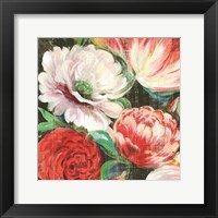 Lavish Blooms I Framed Print